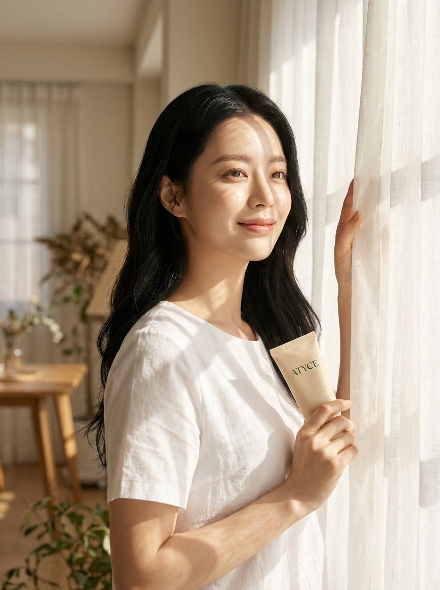 데일리 에어 선 제형·사용 사진