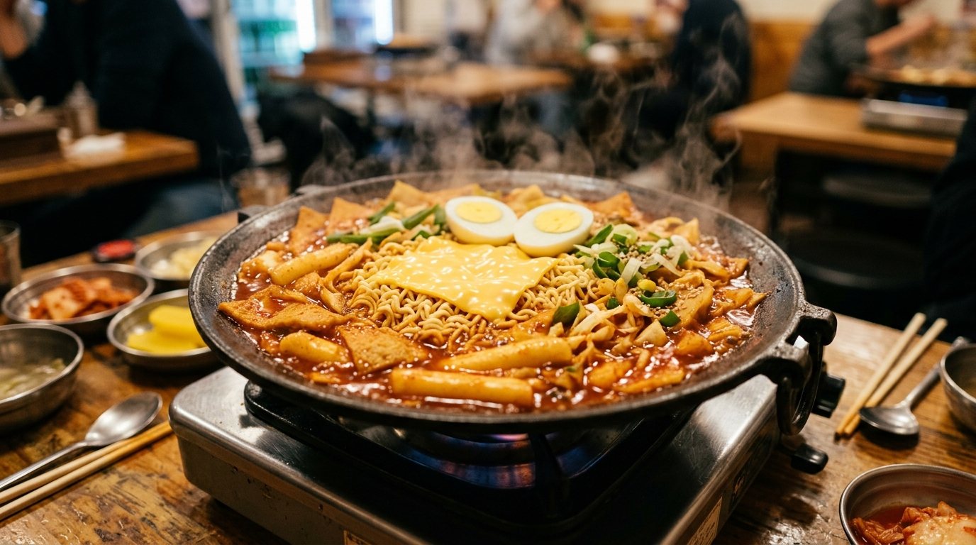 치즈 즉석떡볶이 팬